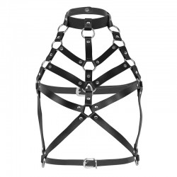 Leather Harness Cage belts