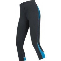 Gym Legging ( Matte Black & Blue )